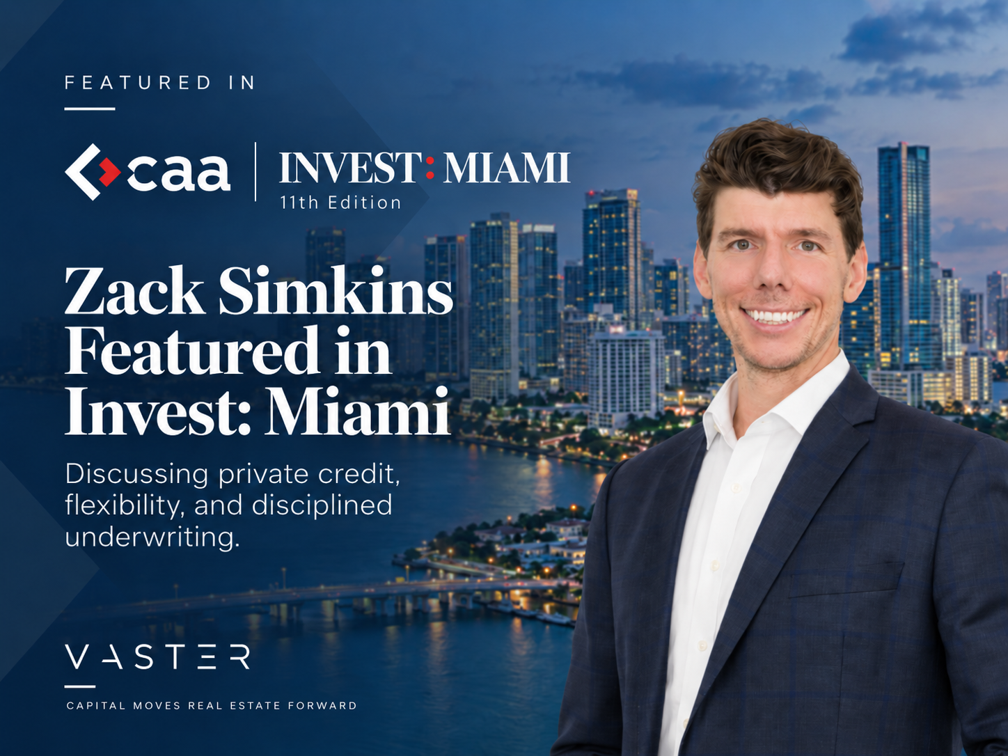 Zack Simkins, Managing Director, Vaster
