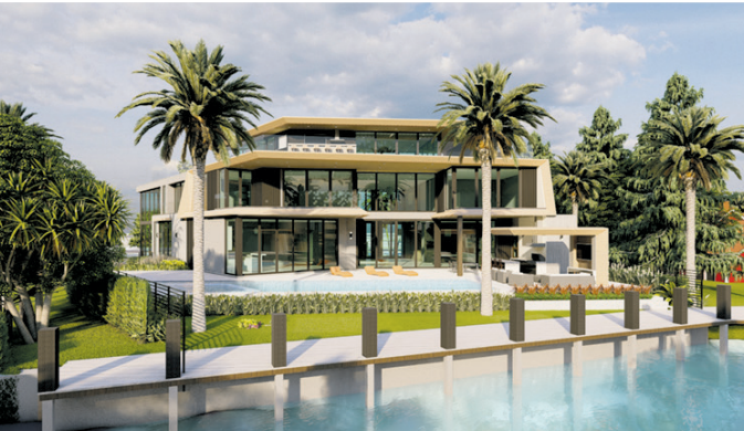 Miami-based private lender provides a $7.5M loan for the construction of a $15M spec home in Fort Lauderdale